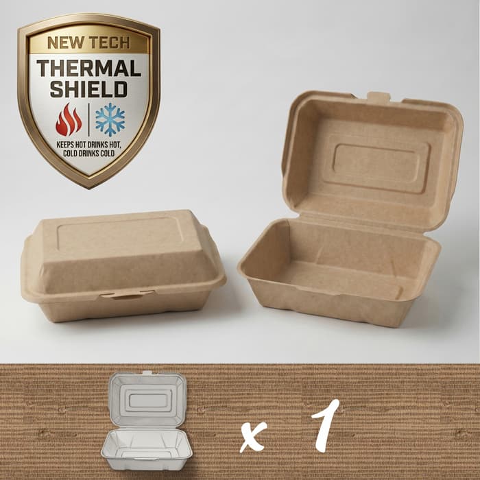 Clamshell - Kraft Cardstock